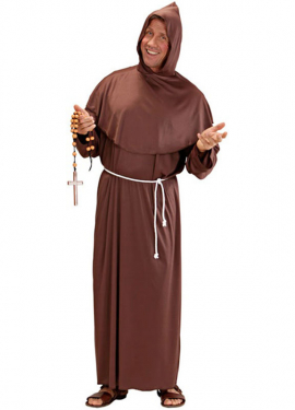 Monk Friar Costume for Men