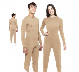 Costume or Meat Jumpsuit with front closure for adults