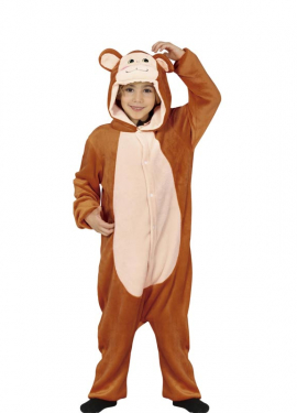 Brown Pajamas Monkey Costume for children