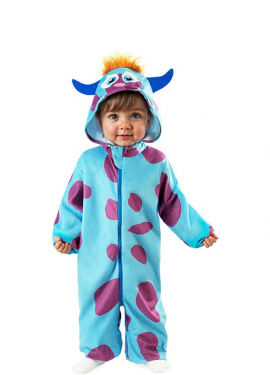 Blue Monster Costume for Boys