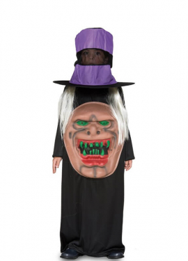 Monster costume with hat for children