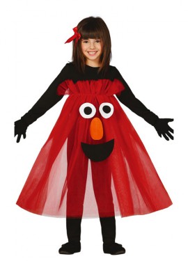 Fato de monstro vermelho Tutu