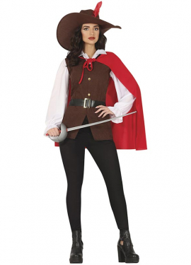 Musketeer costume for women