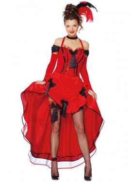  Can Can Can Saloon - Disfraz de Moulin Rouge para niña