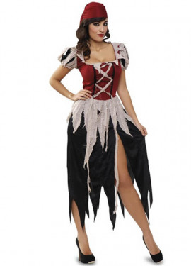 Disfraz de mujer Pirata para mujer talla M-L