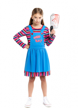 Devil Doll Costume for Girls