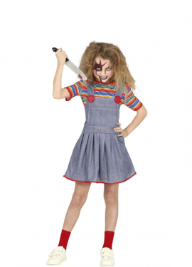 Evil Doll Costume for Girl