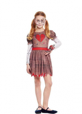 Voodoo Doll Costume for Girl