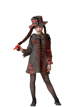 Possessed Voodoo Doll Costume for Girls