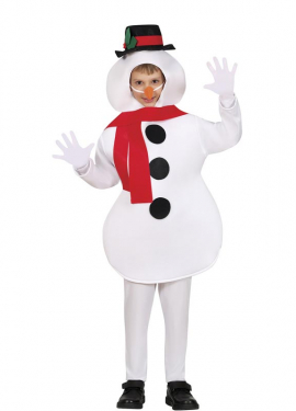 Snowman Costume for Kids
