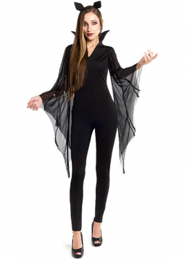 Bat Costume with Ears for Women