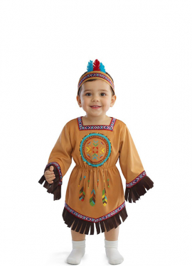 Disfraz de Nativa Americana para bebé