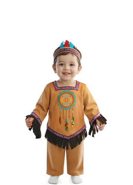 Disfraz de Nativo Americano para bebé
