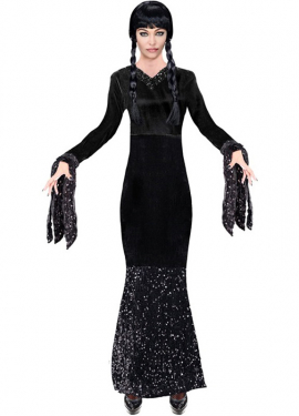 Women's Sparkly Sinister Girl Costume