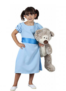 Blue Flying Girl costume for girls and teenagers