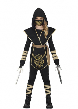Combat Ninja Costume for Girls