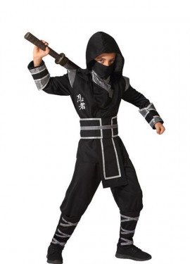 128 Cm Para Chino Oriental Vestido de fantasía Disfraz De Ninja Para Niños Pequeños 5-7 años 