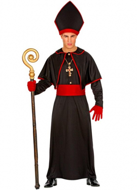 Bishop Costume with Hat for Men