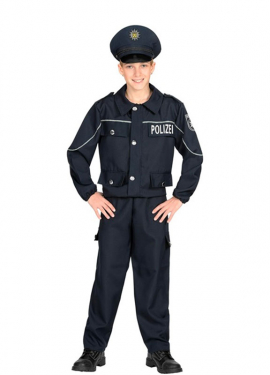 Police Officer Costume for Boys