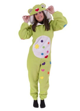 Pistaziengrün Liebesbär Kostüm für Erwachsene