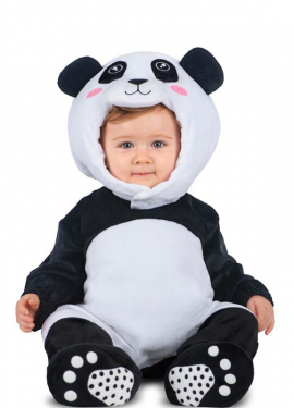 Panda Bear Costume with Hat and Tail for Baby and Children