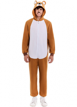 Brown Bear Costume for Adults