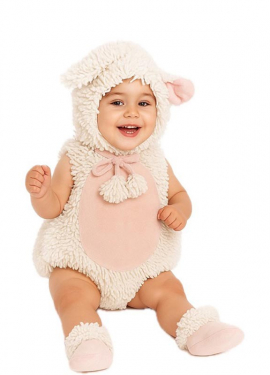 Costume de bébé mouton