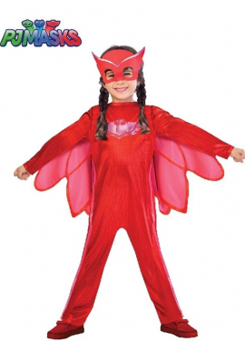 Pj Masks Red Owlette Costume for Girls