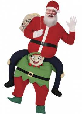 Men's Shoulder Santa Claus Costume