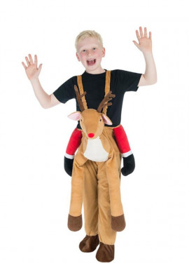 Set Costume Vestito Renna Con Paillettes Per Donna - Foto 7