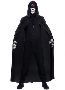 Grim Reaper Costume with Mask for Men