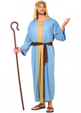 Disfraz de Pastor azul para hombre