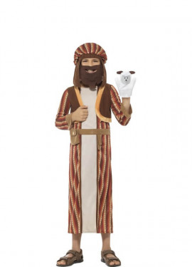 A2Z 4 Kids Disfraz De Aldeano Para Niños, Disfraz De Pastor Pueblo, Joseph Posadero, Juego De Navidad, Disfraz De Fantasía, Cangrejo