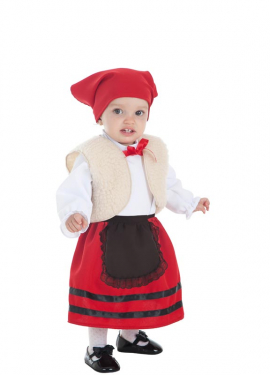 Baby Shepherdess Costume with Vest