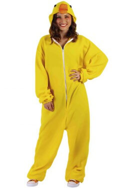 Yellow Duck Costume for Adults