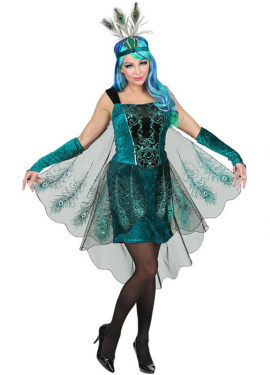 Peacock costume for women