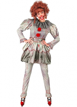 Scary Clown Costume for Women