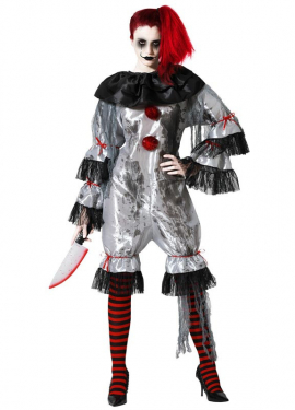 Macabre Clown Costume for women