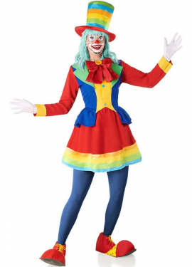 Picturesque Clown Costume for Women