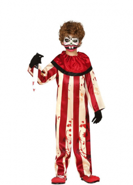 Striped Clown Costume for children