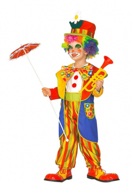 Happy Clown Costume for Kids