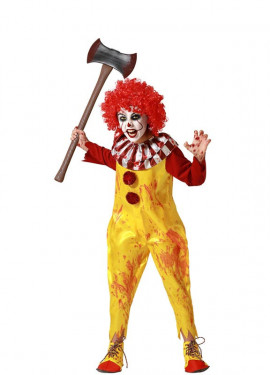 Yellow Clown Costume for children