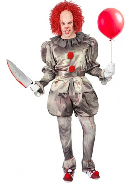 Scary Clown Costume for Men