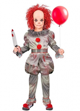 Scary Clown Costume for Kids