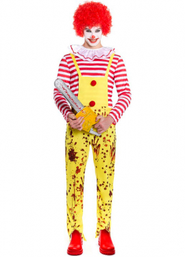Sadistic Burger Clown Costume for Men