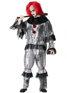 Macabre Clown Costume for Men