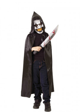 Hooded Majara Clown Costume for children