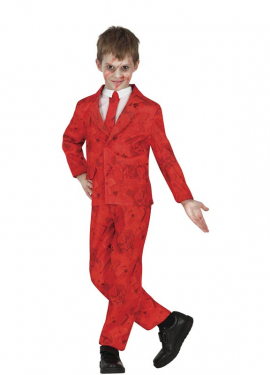 Elegant Laughing Clown Costume for Boys