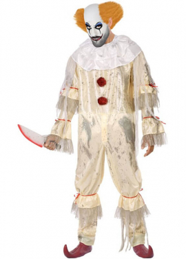 Scary Clown Costume for Men