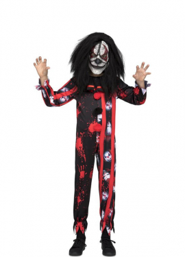 Sinister Clown Costume for children